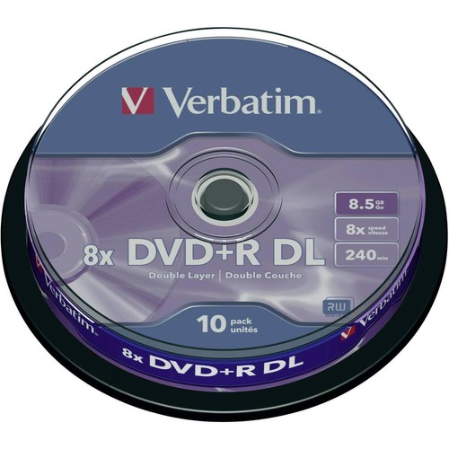 Dvd gb 8 - dl, verbatim