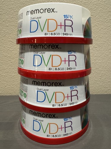Nuovo lotto dvd memorex 8 - memorex,