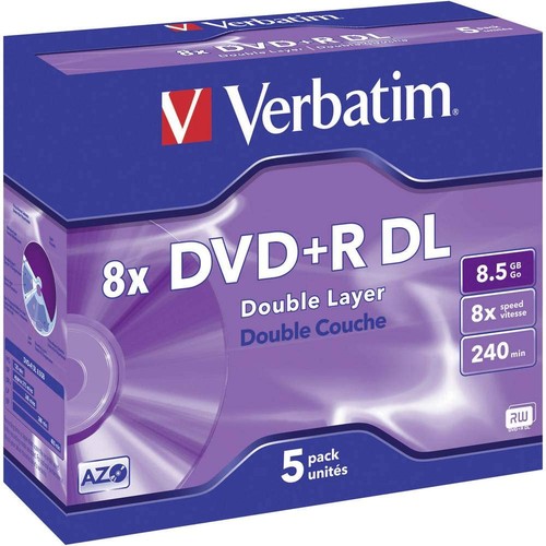 Verbatim dvd 5gb - dvd, 8.5gb