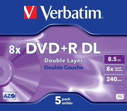 Verbatim dvd 5gb - verbatim, dvd+r