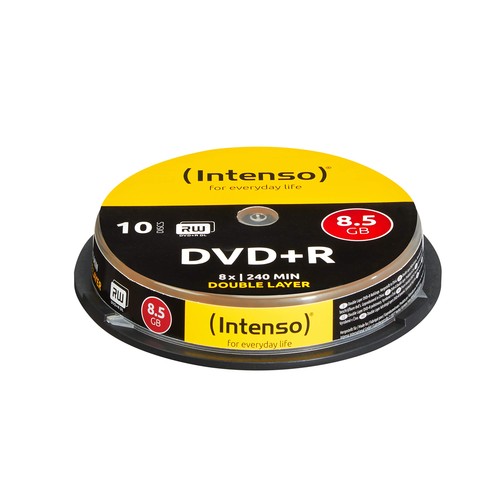 Intenso dvd 5gb - 8.5gb,