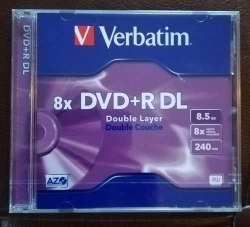 Dvd vierge verbatim - dl,