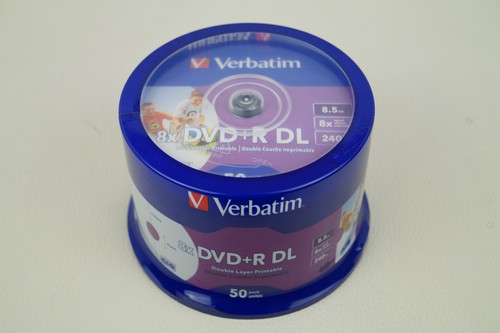 1x50 verbatim dvd double - 1x50,