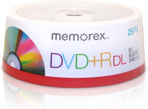 Memorex dvd r - dl, 8x