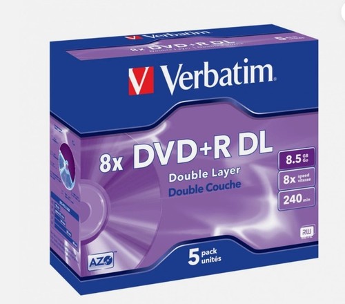 Verbatim dvd 8 75 gb - verbatim,