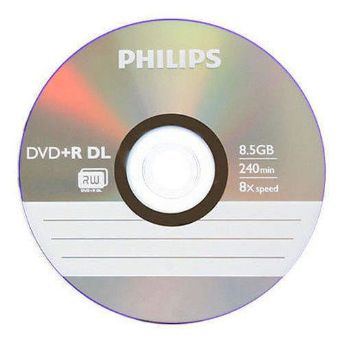 Philips dvd dl doppio - dvd+r,