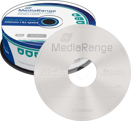 Mediarange dvd double - 25,