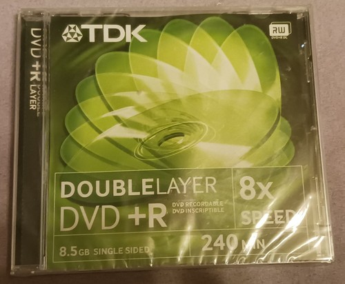 Tdk dvd double - double, 8,5gb