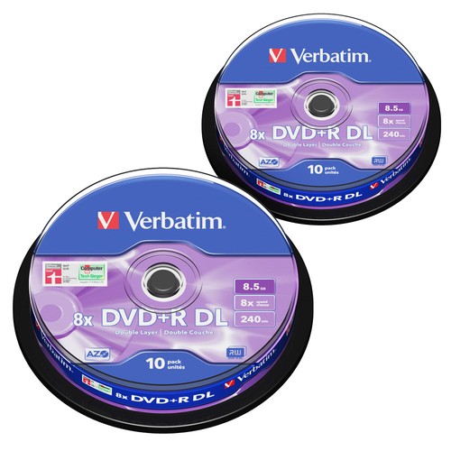 Verbatim 43666 dvd dual - dvd+r,